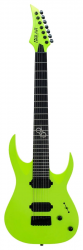 Solar Guitars A2.7LN  7-струнная электрогитара, цвет желтый матовый