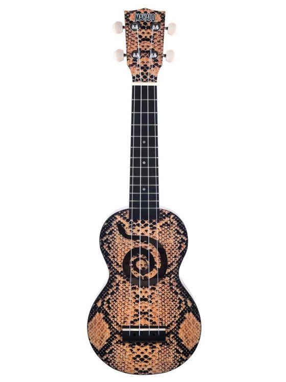 Mahalo MA1PY Укулеле сопрано с чехлом, цвет светло-коричневый