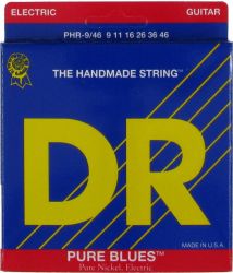 PHR-09/46 Pure Blues Комплект струн для электрогитары, никель, Light-Heavy, 9-46, DR