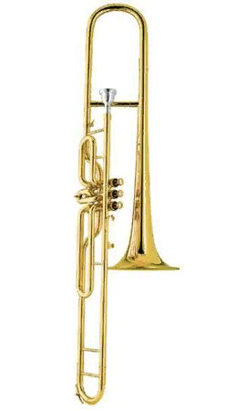 Amati AVT 272A-O  тромбон помповый C , 180/12,4мм. , лак золото long