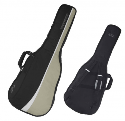 Madarozzo MA-G0020-DR/BB гитарный чехол утепленный 5 мм, для акустической гитары Dreadnought, цвет Black/Beige, серия G020, бренд Madarozzo