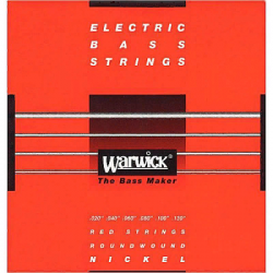 Warwick 46400ML6  струны для 6-струнного баса Red Label 20-130, никель
