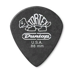 Dunlop 482P088 Tortex Pitch Black Jazz III 12Pack  медиаторы, толщина 0.88 мм, 12 шт.