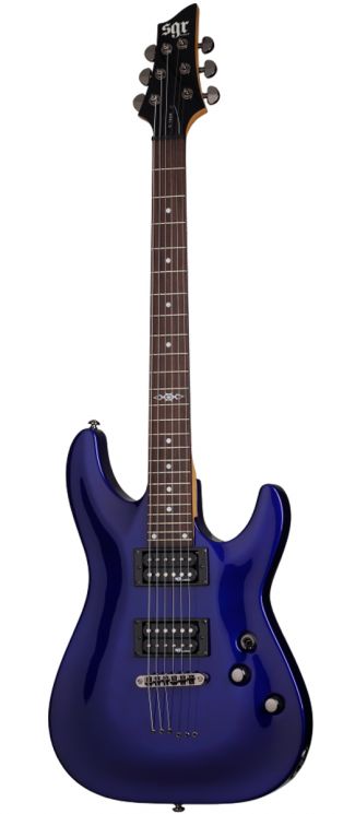 Schecter SGR C-1 EB Гитара электрическая, 6 струн, чехол в комплекте