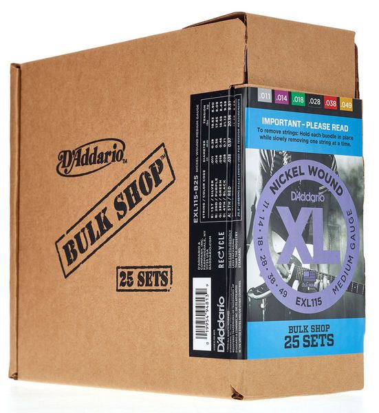 EXL115-B25 Nickel Wound D'Addario