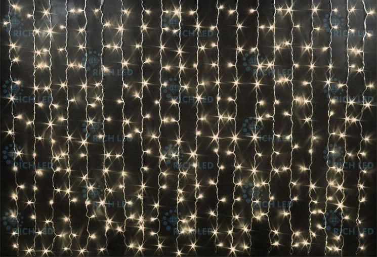 Занавес RICH LED RL-CS2*3 -RB/WW