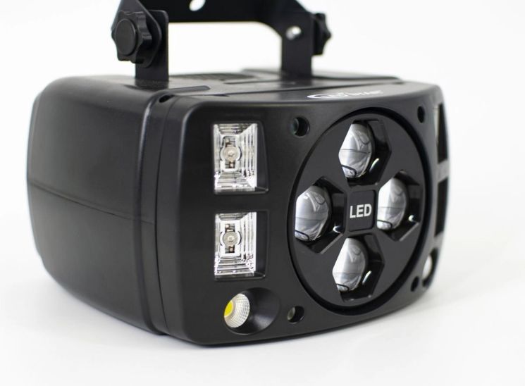 Led Star MA-E026 Эффект светодиодный 4в1 B-EYE, стробоскоп, UV, лазер зеленый/красный