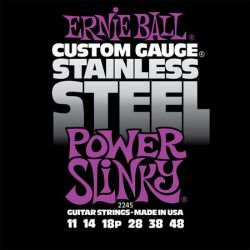 P02245 Power Slinky Steel  11-48, Ernie Ball
