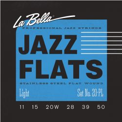 20PL Jazz Flats  Light 11-50, La Bella
