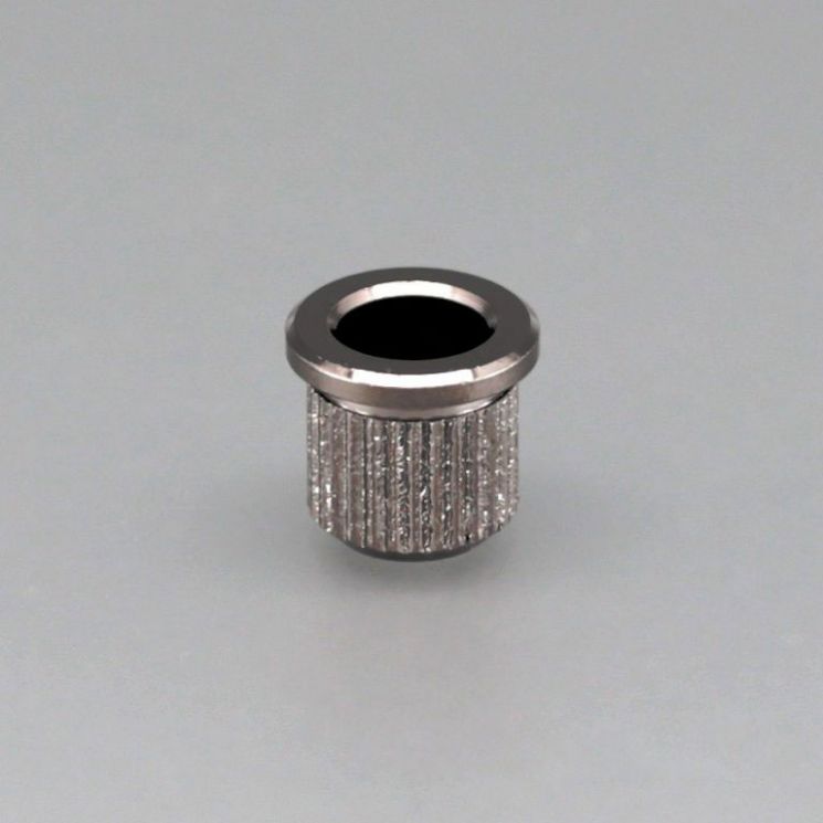TLB-1CK Втулка для крепления струн сквозь корпус, черный хром, Gotoh