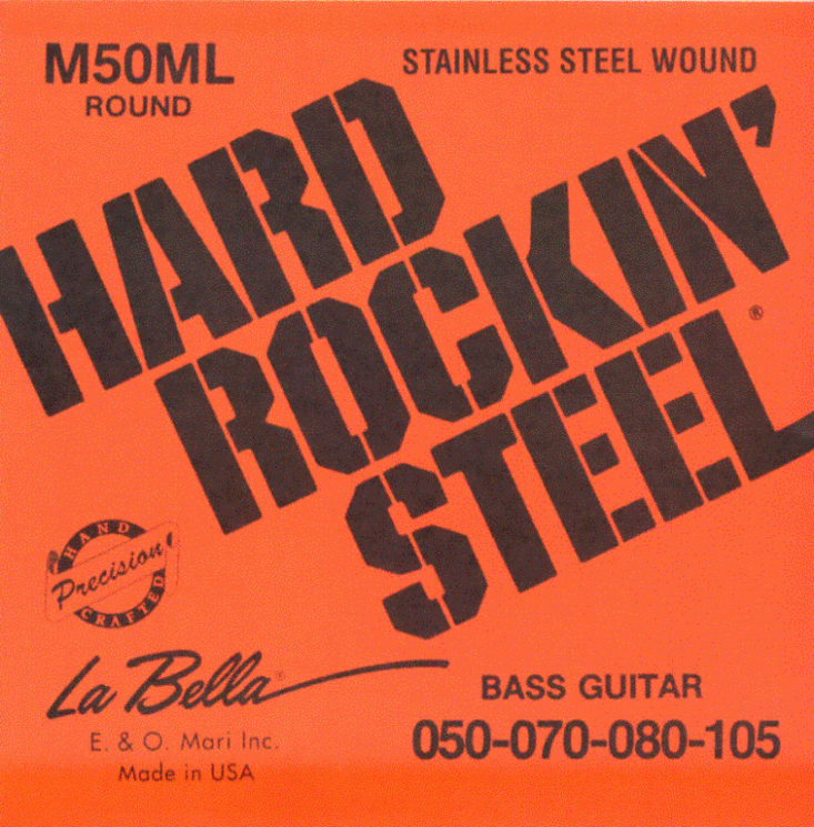 M50ML Комплект струн для 4-струнной бас-гитары 050-105 La Bella