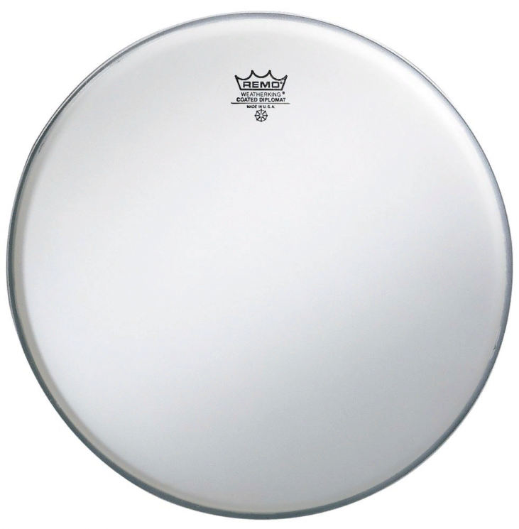 Remo BD-0114-00  14"Diplomat coated, пластик для барабана, с напылением