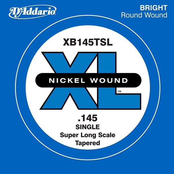 XB145TSL Nickel Wound Tapered   Super Long Scale, D'Addario