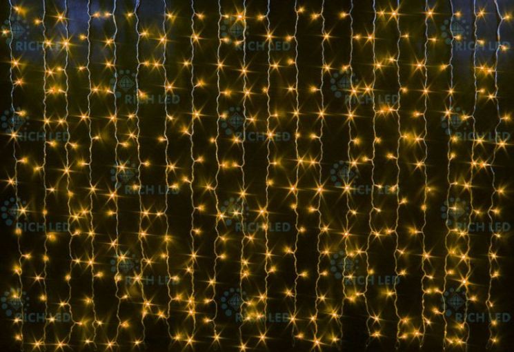 Занавес RICH LED RL-CS2*3 -RB/Y