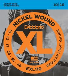 EXL110 XL NICKEL WOUND Regular Light 10-46 D`Addario
