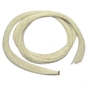 Волос конский отборный HHB-23A/WH для смычка 4/4-1/8, белый, длина - 76 см, фасовка - доза для одного смычка
