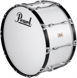 Pearl PBDM2814/ A33  маршевый бас барабан, серия Championship, 28"x14", клён 6 слоёв, цвет белый