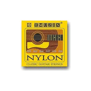 6С301 Комплект струн для классической гитары, нейлон/латунь, Эмузин