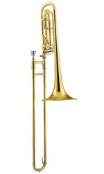 Amati ASL 382-O  бас-тромбон, Bb/ F/ Eb, лак золото
