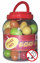 STAGG EGG-BOX1 Пластиковый шейкер "яйцо" - цена за 1 штуку, в упаковке 40 штук.