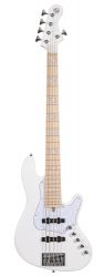 Elrick-NJS5-WHT Elrick NJS Series Бас-гитара 5-струнная, белая, Cort