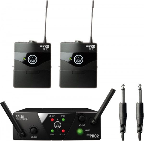 Радиосистема (радиомикрофон) AKG WMS40 Mini2 Instrumental Set US45A/C