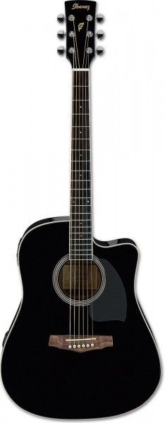 Гитара электроакустическая шестиструнная IBANEZ PF15ECE BK