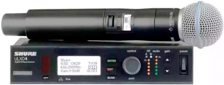 Радиосистема (радиомикрофон) SHURE ULXD24E/B58 P51