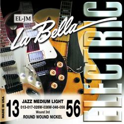 EL-JM Комплект струн для электрогитары 013-056 La Bella
