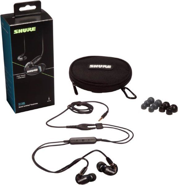SHURE SE215-K+UNI-EFS 