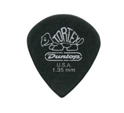482P1.35 Tortex Pitch Black Jazz III Dunlop