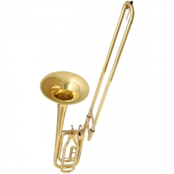 Amati ASL 382S-O  бас-тромбон, Bb/ F/ Eb, посеребренный