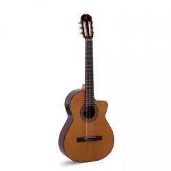 Admira Malaga-E  электроакустическая классическая гитара, массив кедра, сапелли