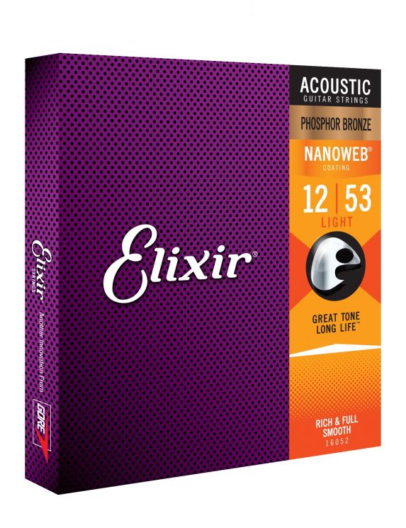 Струны для акустической гитары ELIXIR 16052