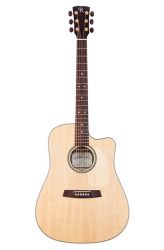 M20C Steel String Series Акустическая гитара, с вырезом, Kremona