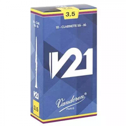 Vandoren V21 3.5+ 10-pack (CR8035+)  трости для кларнета Bb №3.5+, 10 шт.