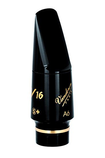 SM812S+ V16 Ebonite Мундштук для саксофона альт A6S+, Vandoren