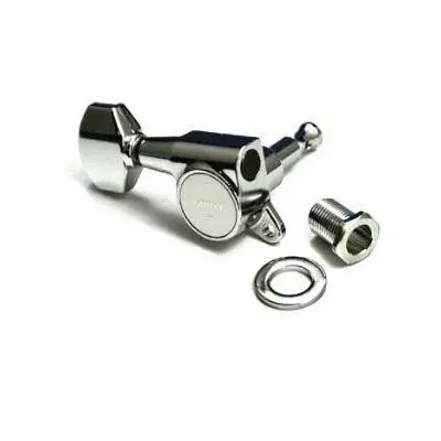 Gotoh SG381-07-С-(R6)  колки 6 в линию, реверсные, хром, schaller style