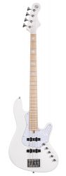Elrick-NJS4-WHT Elrick NJS Series Бас-гитара, белая, Cort