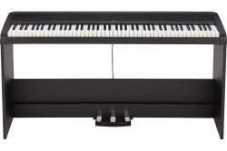 KORG B2SP BK цифровое пианино, взвешенная клавиатура, 12 тембров, педаль,...