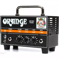 Orange MD  Micro Dark, гитарный гибридный усилитель, мини-голова
