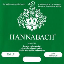 800LT Green SILVER PLATED  Hannabach