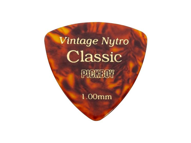 GP-02/100 Celluloid Vintage Classic Nytro Медиаторы 50шт, толщина 1.0мм, Pickboy