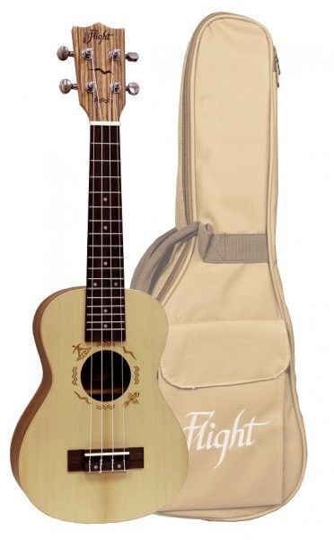 Укулеле концерт FLIGHT DUC325 SP/ZEB