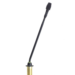 SHURE MX410/S Микрофон на гусиной шее суперкардиоидный, 25,4 см, внеш.предусилитель, двухцветный индикатор внизу, 50-17000 Гц, Max.SPL 121,5 дБ