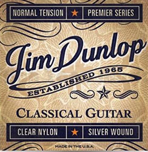DPV101 Premiere Комплект струн для классической гитары, посребр.медь, 28-43, Dunlop