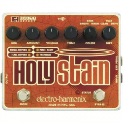 Electro-Harmonix Holy Stain  гитарная педаль-мультиэффект Distortion/ Reverb/ Pitch Shifter/ Tremo
