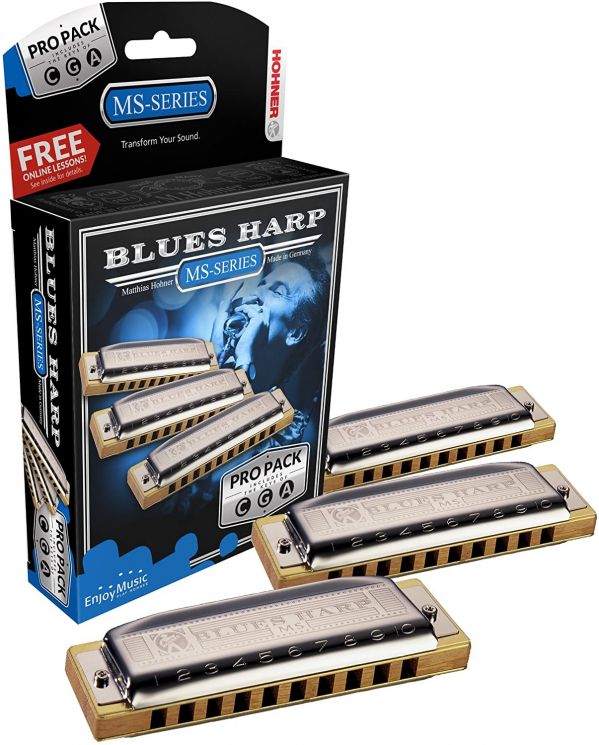 Губная гармоника диатоническая HOHNER Blues Harp 532/20 MS CGA