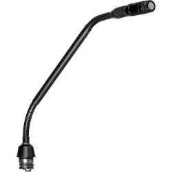 SHURE MX410LPDF/C Микрофон на гусиной шее кардиоидный, 25,4 см, две гибкие секции, без предусилителя, двухцветный индикатор внизу, 50-17000 Гц