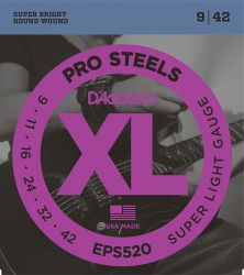 EPS520 XL PRO STEEL Super Light 9-42 D`Addario